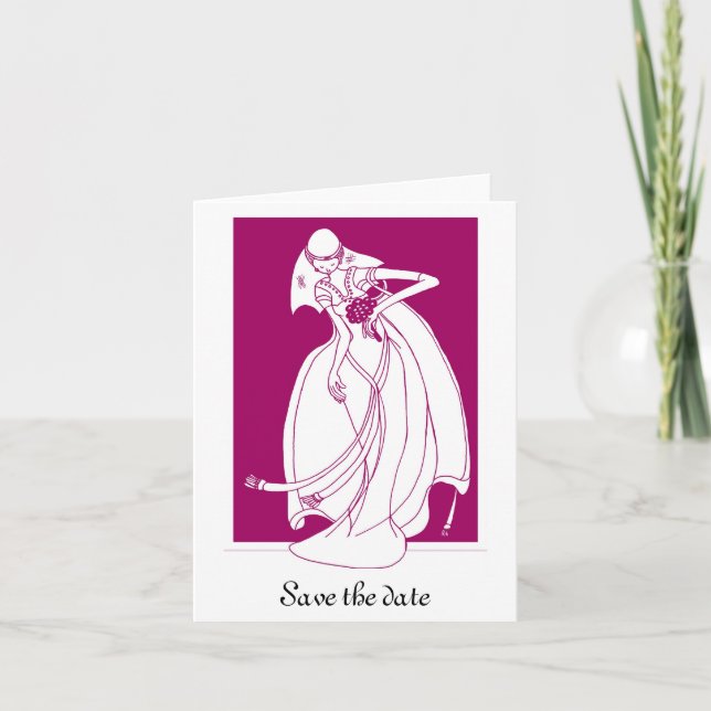 Anúncio Salvar a data (Frente)