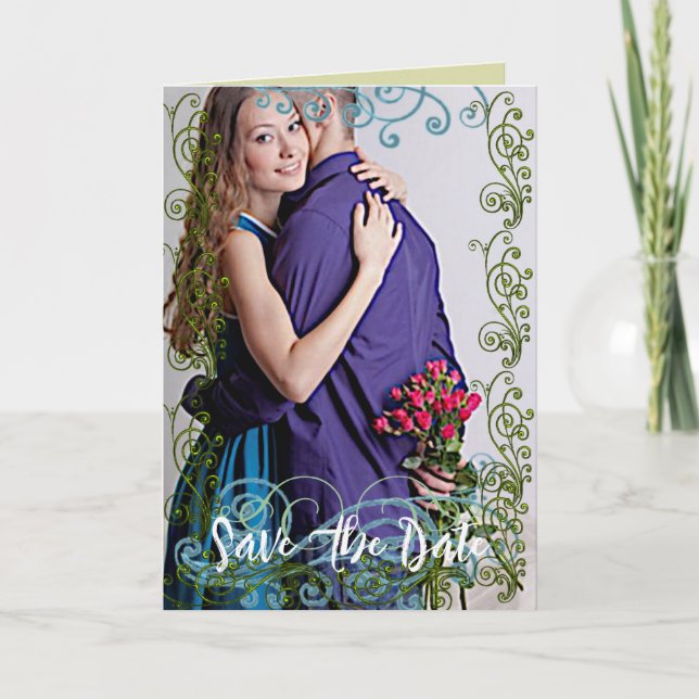 Anúncio Salvar a data - personalizada (Frente)