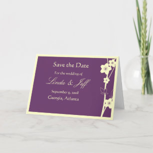 Anúncio Salvar a Data - Ramificação Enquadrada