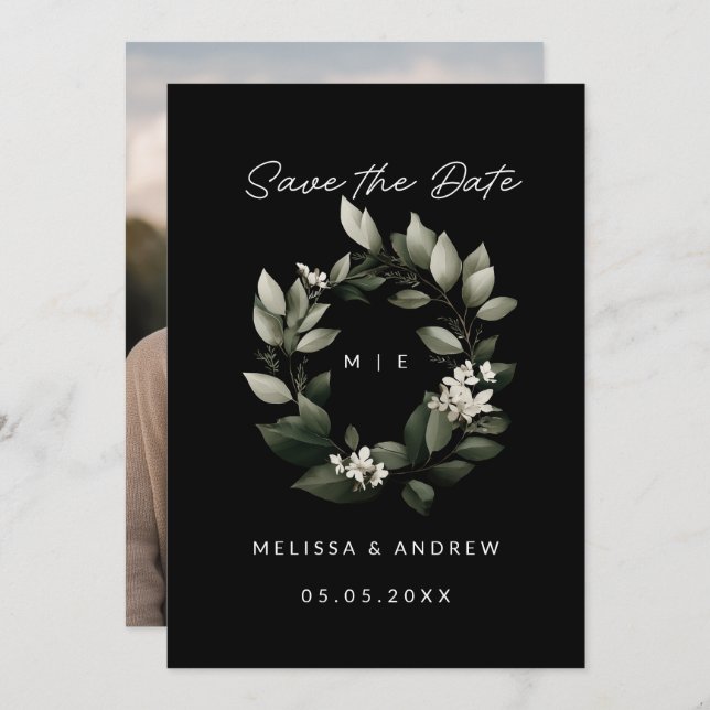 Anúncio Salvar minimamente a faixa verde de data (Frente/Verso)