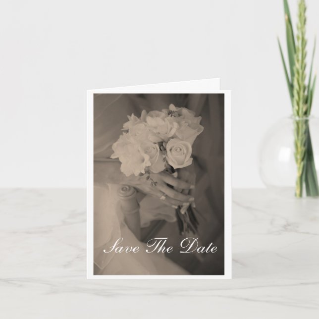 Anúncio Salvar o casamento da data (Frente)