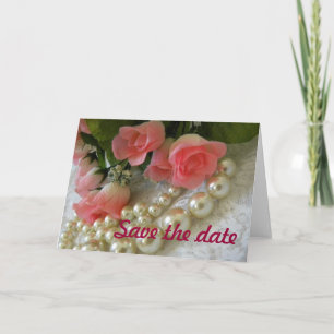 Anúncio Salvar rosas de data e pérolas de ouro