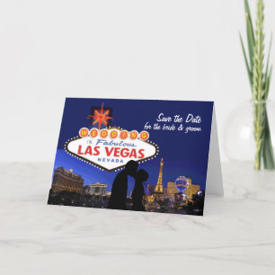 Anúncio Salve o casamento de data em Las Vegas