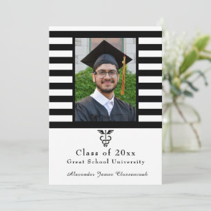 Anúncio Saúde Médica formando branco preto