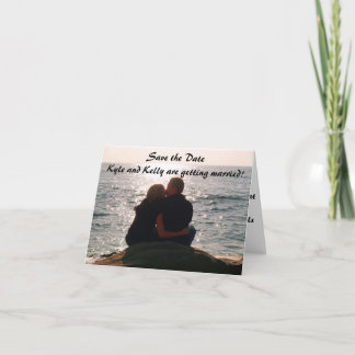 Anúncio Save the DateKyle and Kelly are getti...