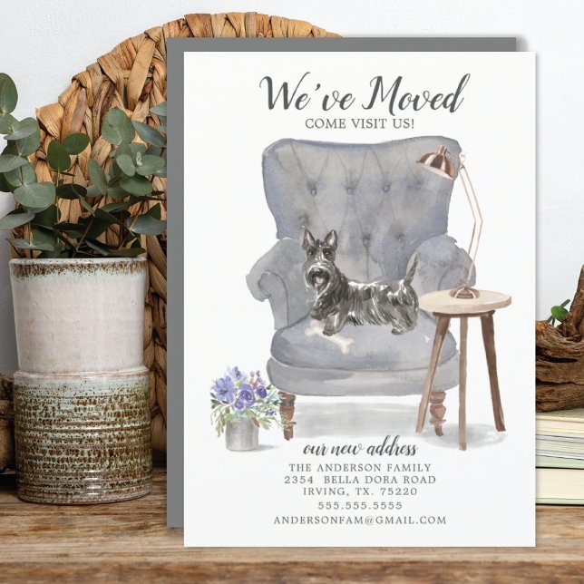 Anúncio Scottish Terrier, mudamos o lançamento (Criador carregado)