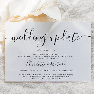Anúncio Script casamento preto e branco foto de redução