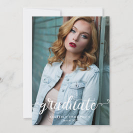 Anúncio Script de Foto Moderna de Graduação