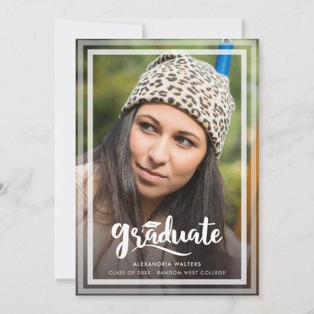 Anúncio Script de Graduação 2 Fotos Formando 2025 (Frente)