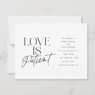 Anúncio Script Love Wedding Adiado Alterar a Data