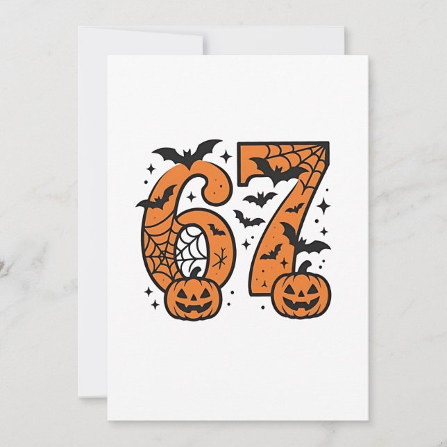 Anúncio Seis Sete Memes Halloween 67 Mason Spooky (Frente)