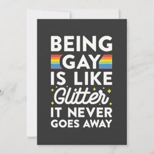 Anúncio Ser Gay é como um relâmpago, nunca vai embora.