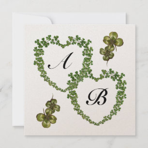 Anúncio SHAMROCK COLOCA MONOGRAMA Ouro