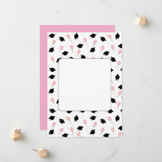 Anúncio simple graduation announcement