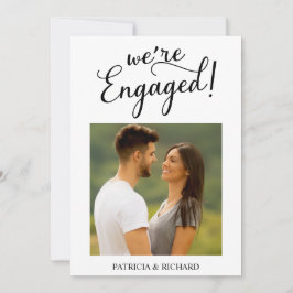 Anúncio Simples Estamos anunciando a foto do Noivado