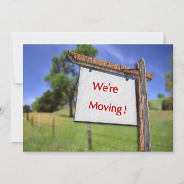 Anúncio Sinal de oscilação Estamos nos movendo (Frente)