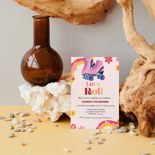 Anúncio Skate De Aniversário Do Ice Skating Winter Twthday (Criador carregado)