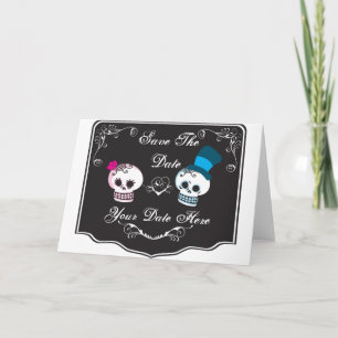 Anúncio Skull Couple Invitation