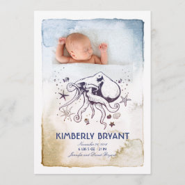 Anúncio Sob o Mar - Aquarelas Náuticas Nascimento do Bebê