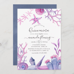 Anúncio Sob o Mar Quinceañera