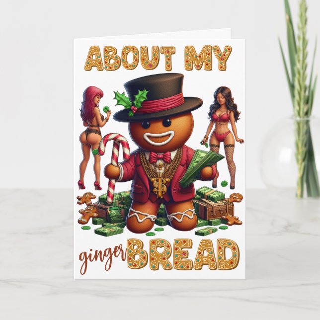 Anúncio Sobre o meu Natal Urbano Engraçado (Frente)