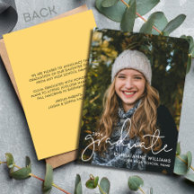 Sobreposição Minimalista para Foto de Graduado do 