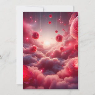 Anúncio Sonho Romântico Fantasia Rosas Amor