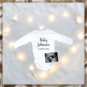 Anúncio Sonograma Simples Inverno Ultrasom Foto Gravidez