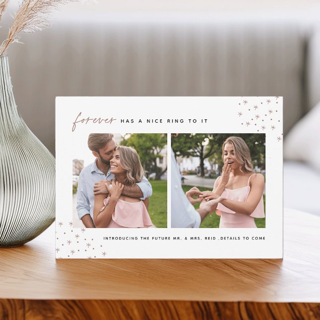 Anúncio Starred Forever | 2 Noivado fotográfico (Criador carregado)