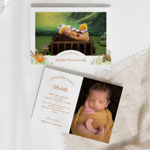 Anúncio Storybook Woodland Fox Dois Foto Nascimento