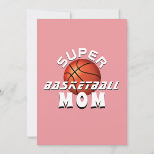 Anúncio Super Mãe de Basquete Esportiva Dia das Mães
