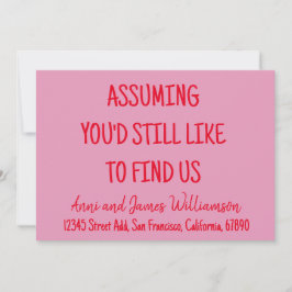 Anúncio Supondo que você ainda gostaria de nos achar engra