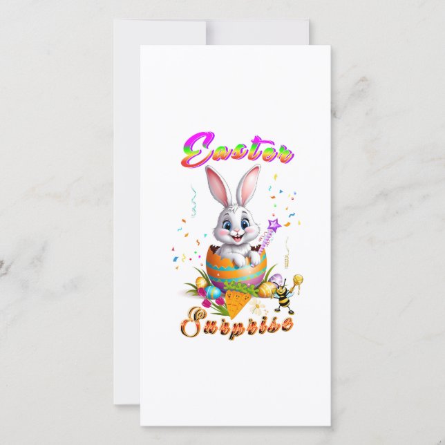 Anúncio Surpresa de Páscoa (Frente)