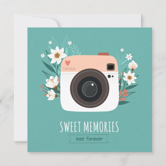 Anúncio Sweet Memories Last Forever (Frente)