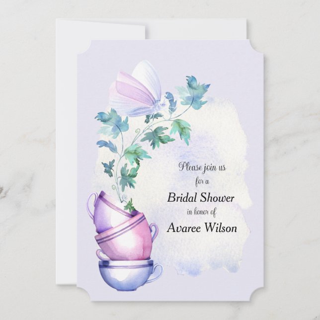 Anúncio Taças Roxas, Vinhas e Borboletas (Frente)