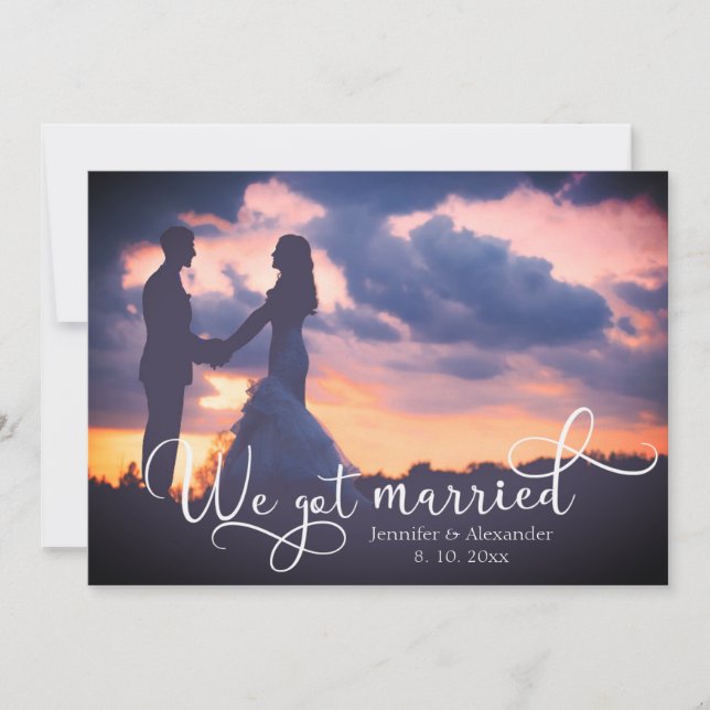 Anúncio Temos Foto De Script Casado (Frente)