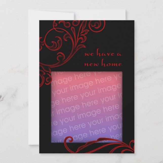 Anúncio temos uma nova casa: o florescimento escuro (Frente)