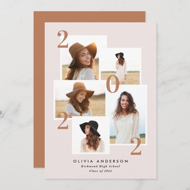 Anúncio Terrata geométrica multigráfica moderna (Frente/Verso)