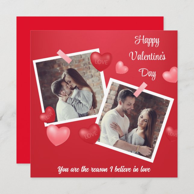 Anúncio Texto e Foto Personalizadas do feliz dia de os nam (Frente/Verso)