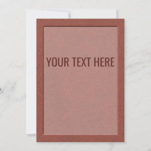 Anúncio Textura de Couro Marrom