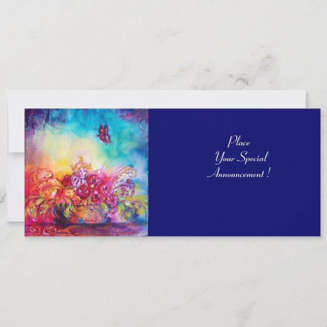 ANÚNCIO THUMBELINA, FLOWER BASKET E BUTTERFLY (Frente)