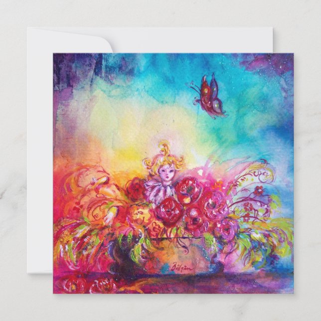 ANÚNCIO THUMBELINA, FLOWER BASKET E BUTTERFLY (Frente)