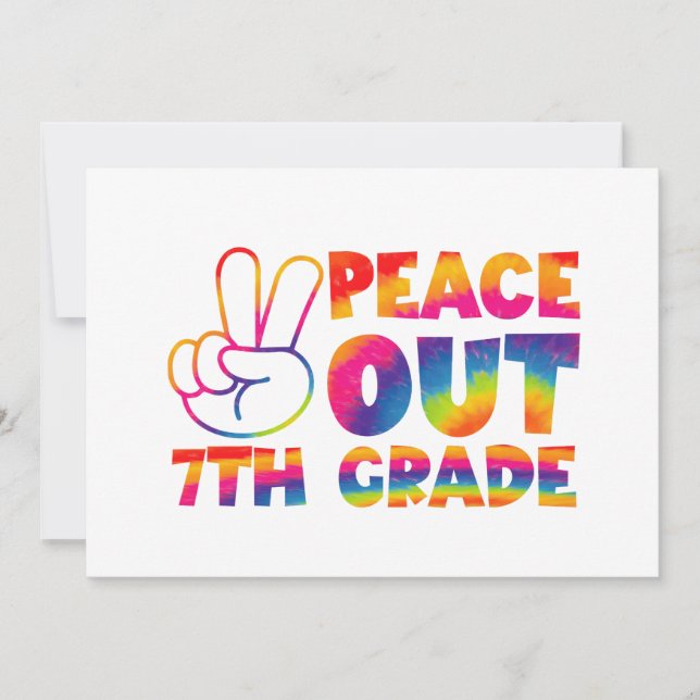 Anúncio Tie Dye do 7º ano do 1º ano do 7 (Frente)