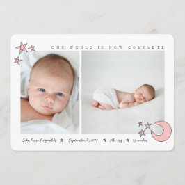 Anúncio todas as estrelas no céu, cor-de-rosa