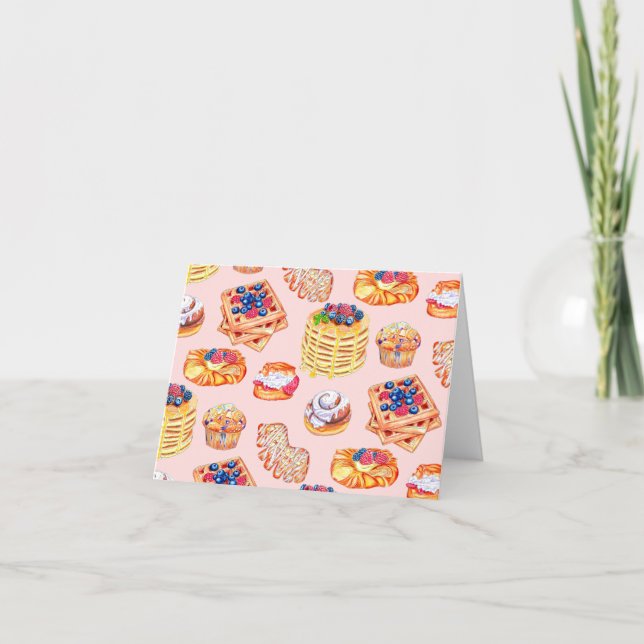 Anúncio Tratamentos Manuscritos, Panquecas, Waffles, etc. (Frente)