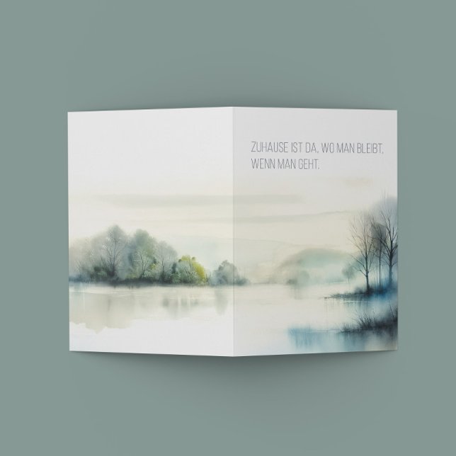 Anúncio Trauerkarte "Zuhause" (Criador carregado)