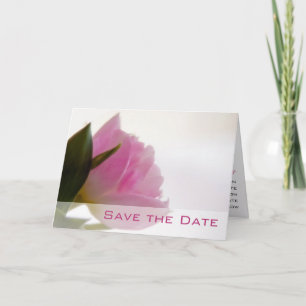 Anúncio Tulipa rosa ・ Salve a placa de data