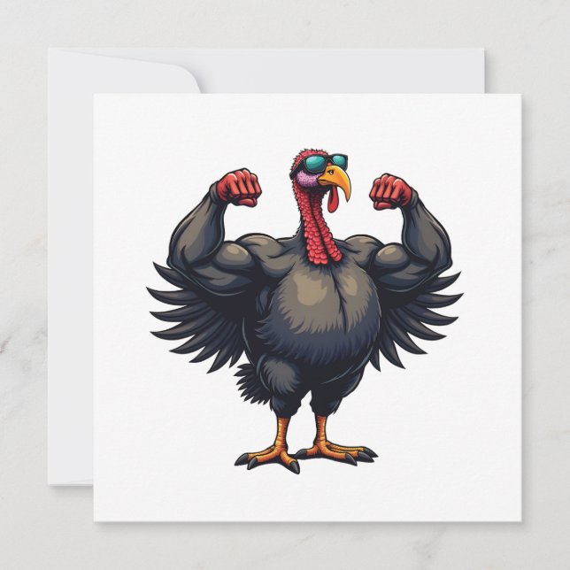 Anúncio Turco - Edifício de Artes no Dia de Ação de Graças (Frente)