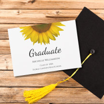 Turma de Formatura da Aula de Girassol Amarelo de 