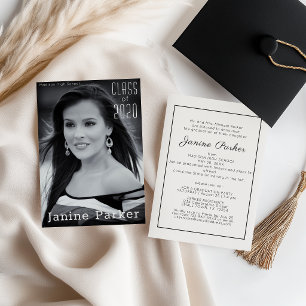 Anúncio Turma de Graduados Adicione Sua Própria Foto Perso